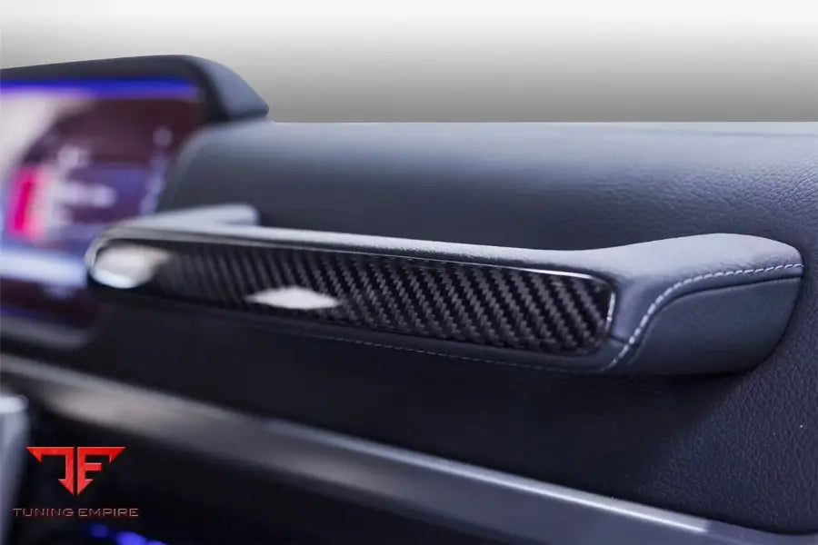 MERCEDES BENZ W464 G550 G63 AMG G-CLASS DRY CARBON FIBER CO-PILOT HANDRAIL REPLACEMENT BSD