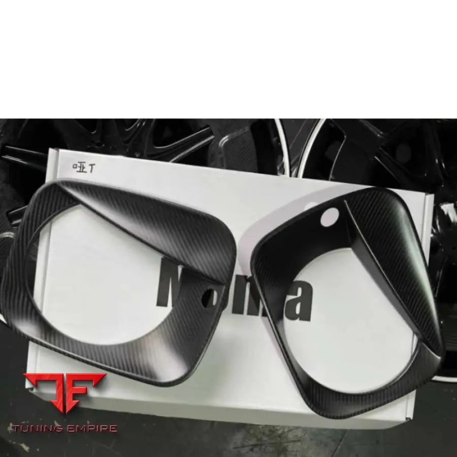 MERCEDES BENZ W464 G63 CARBON FIBER HEAD LAMP COVER FIT