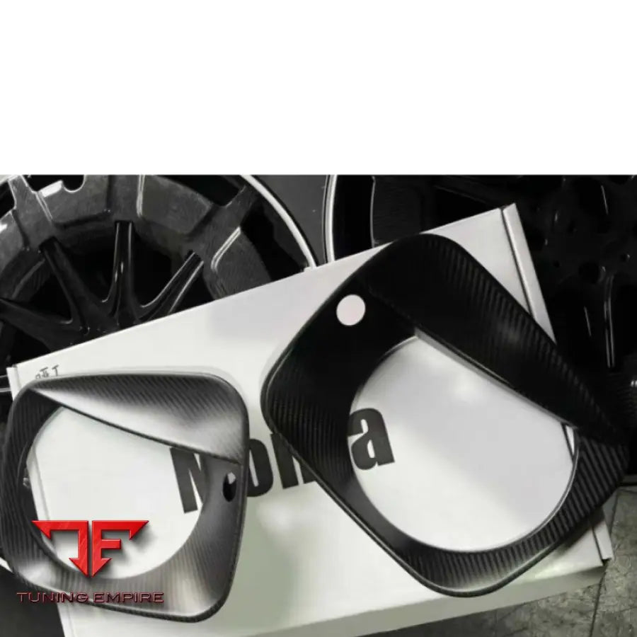 MERCEDES BENZ W464 G63 CARBON FIBER HEAD LAMP COVER FIT