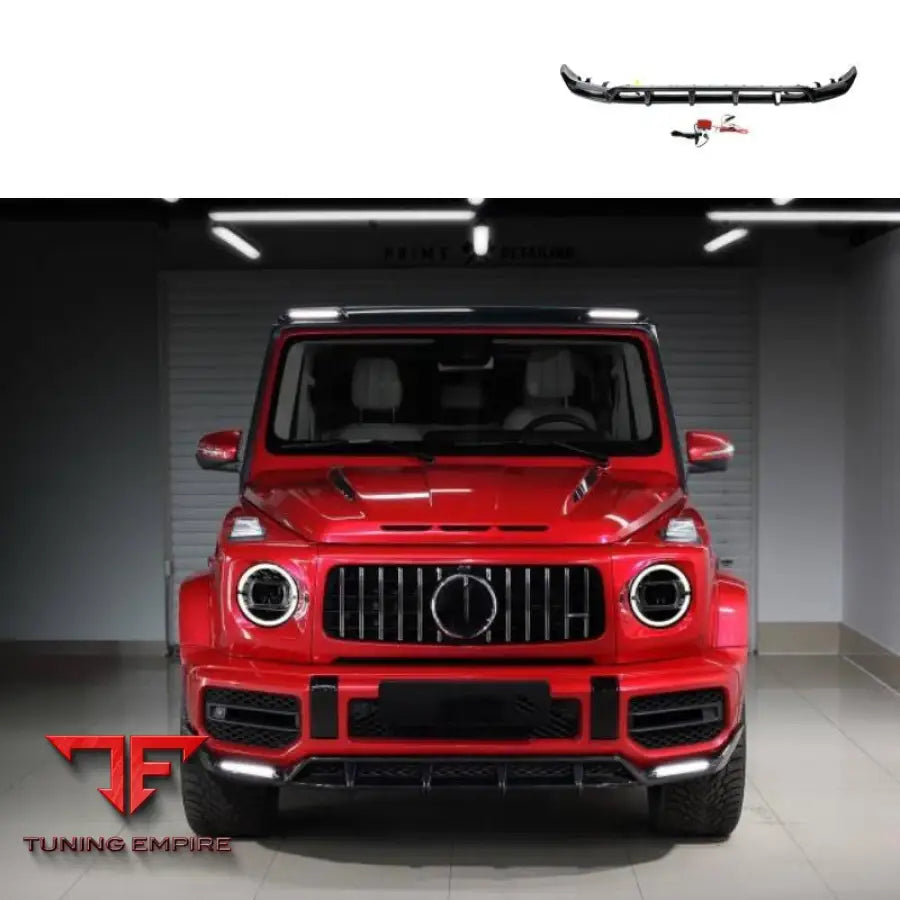 MERCEDES BENZ W464 G63 REAR LIP DRY CARBON FIBER