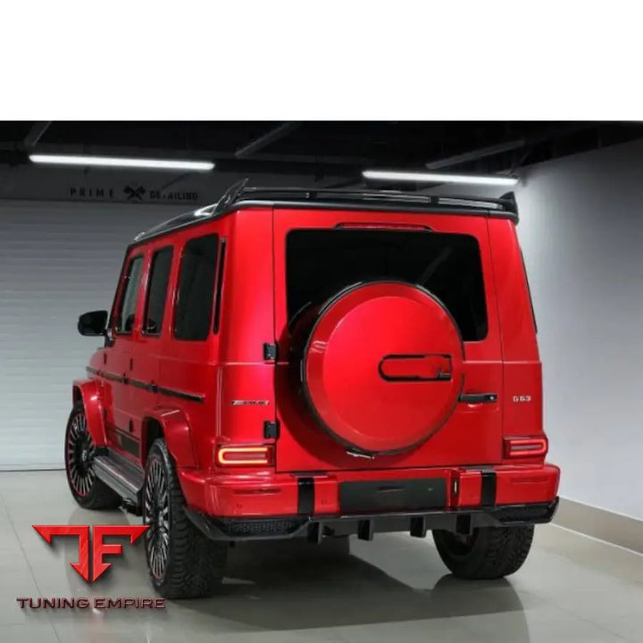 MERCEDES BENZ W464 G63 REAR LIP DRY CARBON FIBER