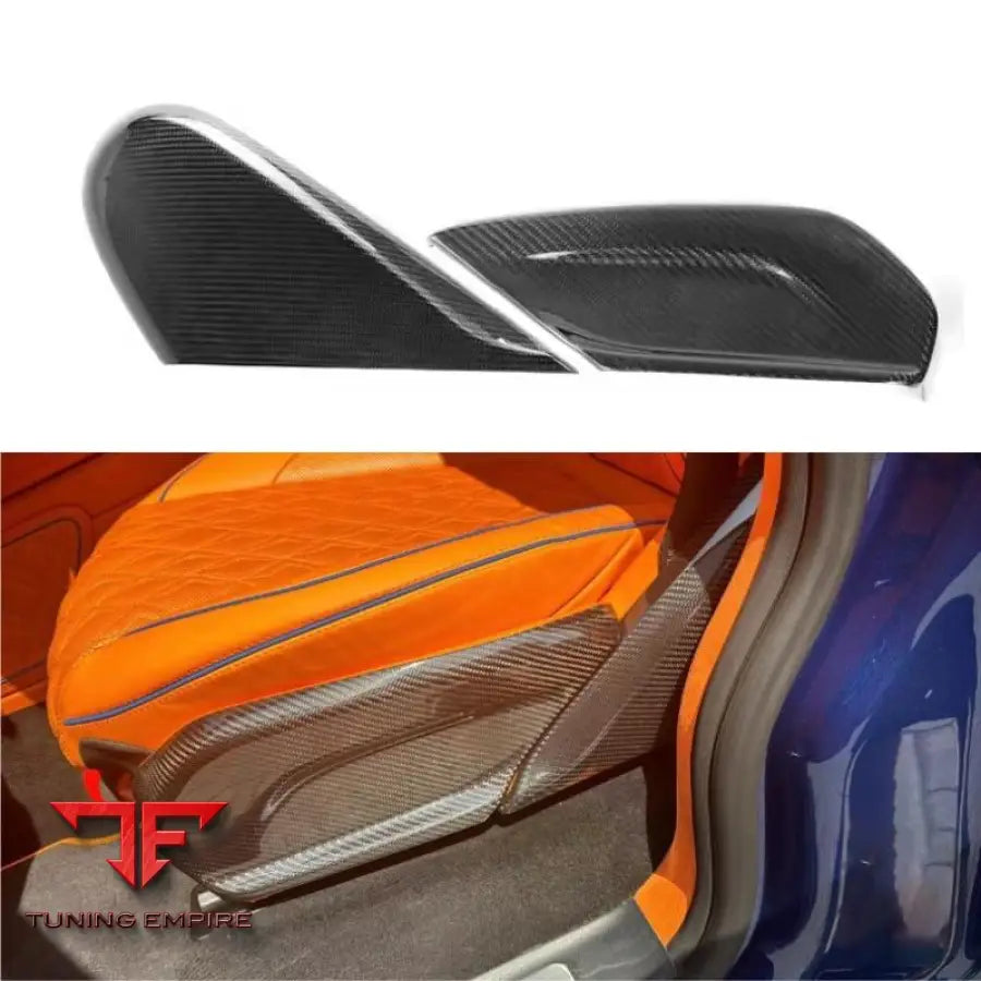 MERCEDES BENZ W464 G63 G500 G550 CARBON FIBER SEAT BACK COVER
