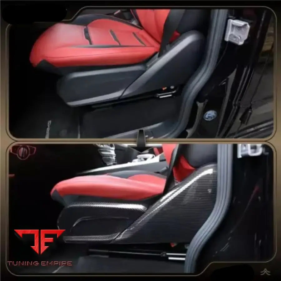 MERCEDES BENZ W464 G63 G500 G550 CARBON FIBER SEAT BACK COVER