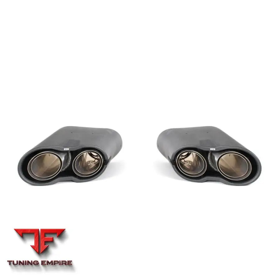 MERCEDES BENZ W464 TIPS DRY CARBON FIBER TIPS FIT EXHAUST