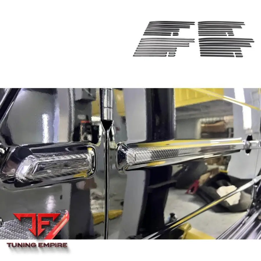 MERCEDES BENZ W464 W463A BODY KITS TRIMS INTO DRY CARBON FIBER