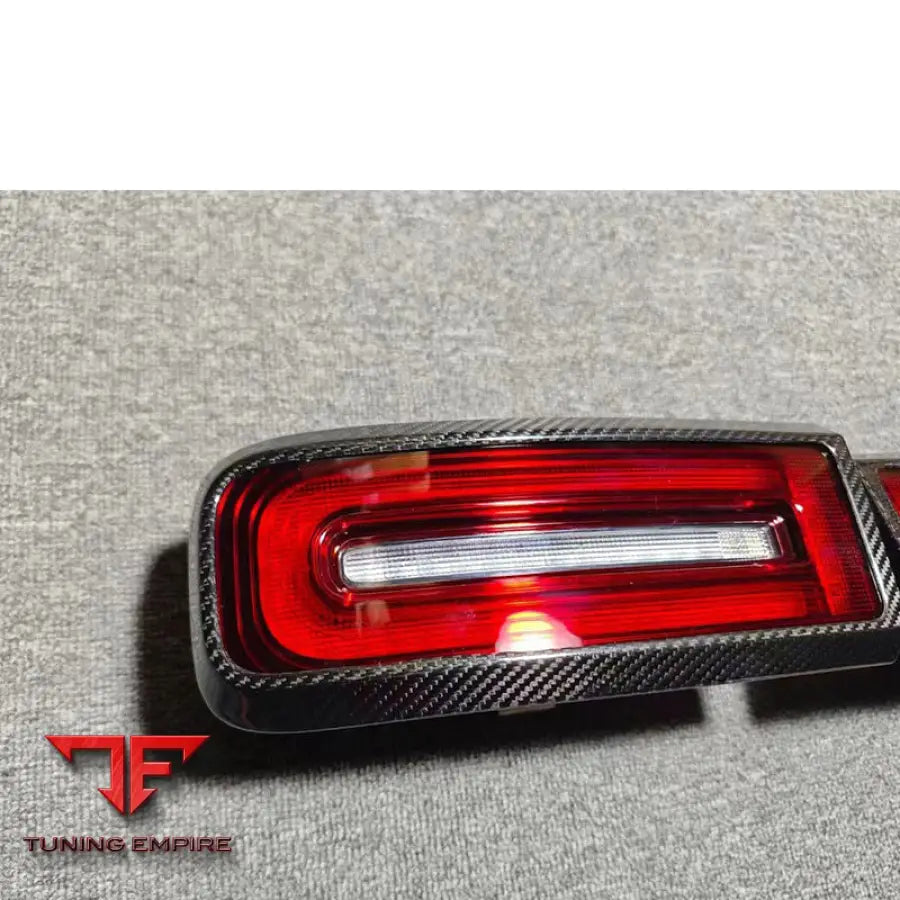 MERCEDES BENZ W464 W463A CARBON FIBER MATERIAL REAR LIGHT COVER
