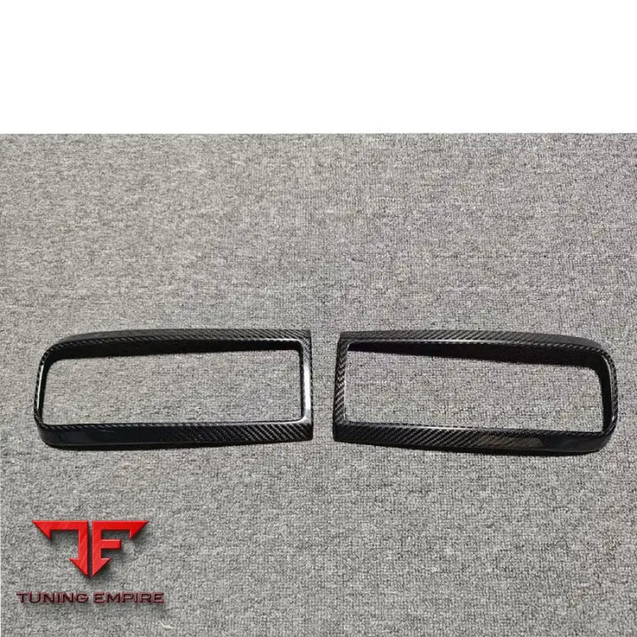 MERCEDES BENZ W464 W463A CARBON FIBER MATERIAL REAR LIGHT COVER