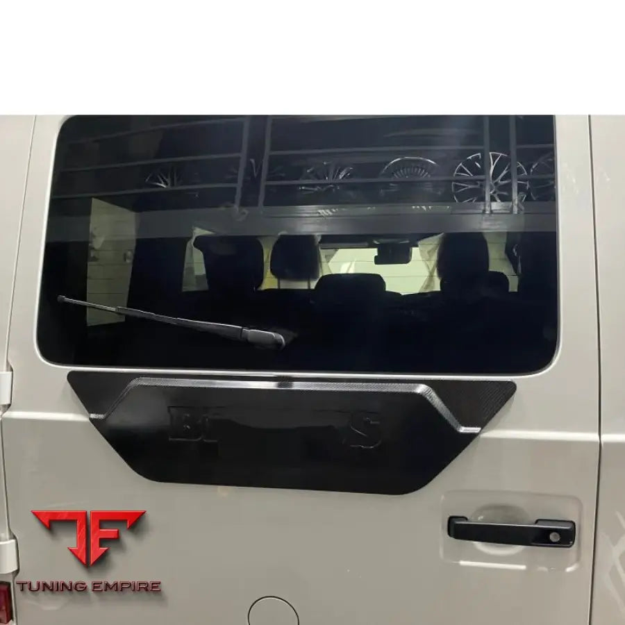 MERCEDES BENZ W464 W463A DRY CARBON FIBER BACK ATTACHMENT