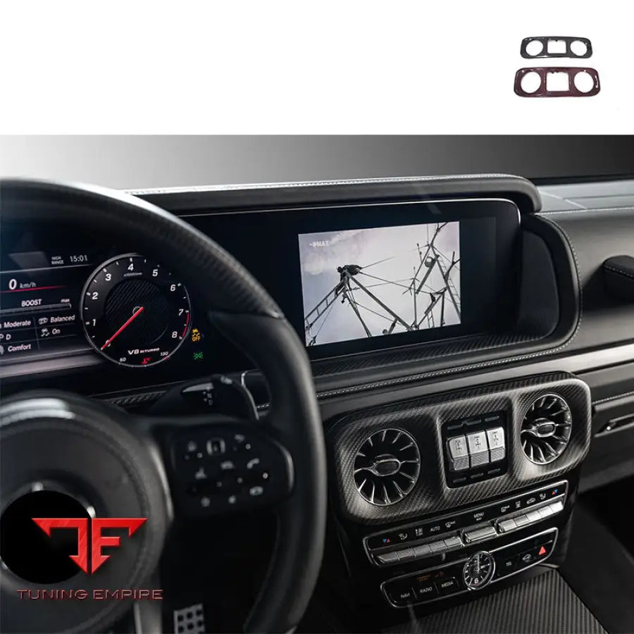 MERCEDES BENZ W464 W463A G500 G550 G63 RED BLACK COLOR INTERIOR