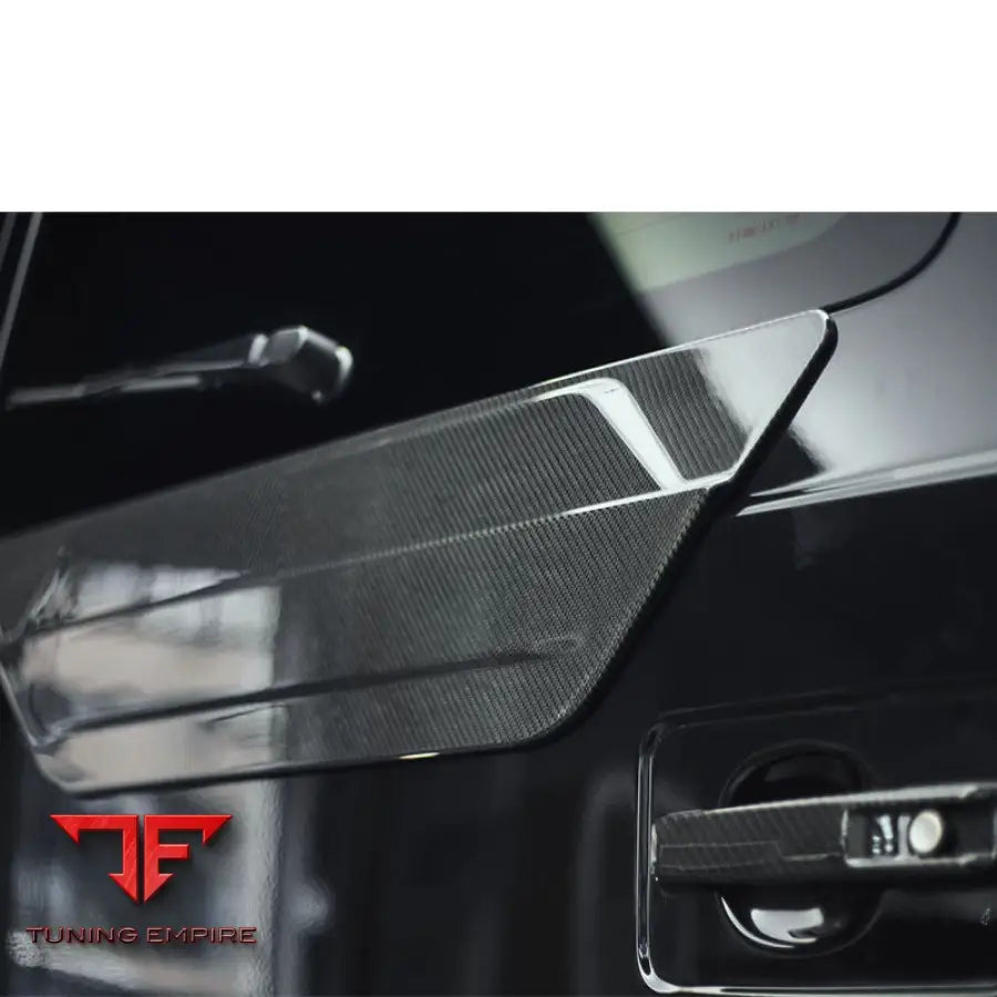 MERCEDES BENZ W464 W463A G500 G63 G550 DRY CARBON FIBER MATERIAL REAR DOOR COVER CAR