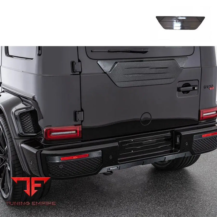 MERCEDES BENZ W464 W463A G500 G63 G550 DRY CARBON FIBER MATERIAL REAR DOOR COVER CAR