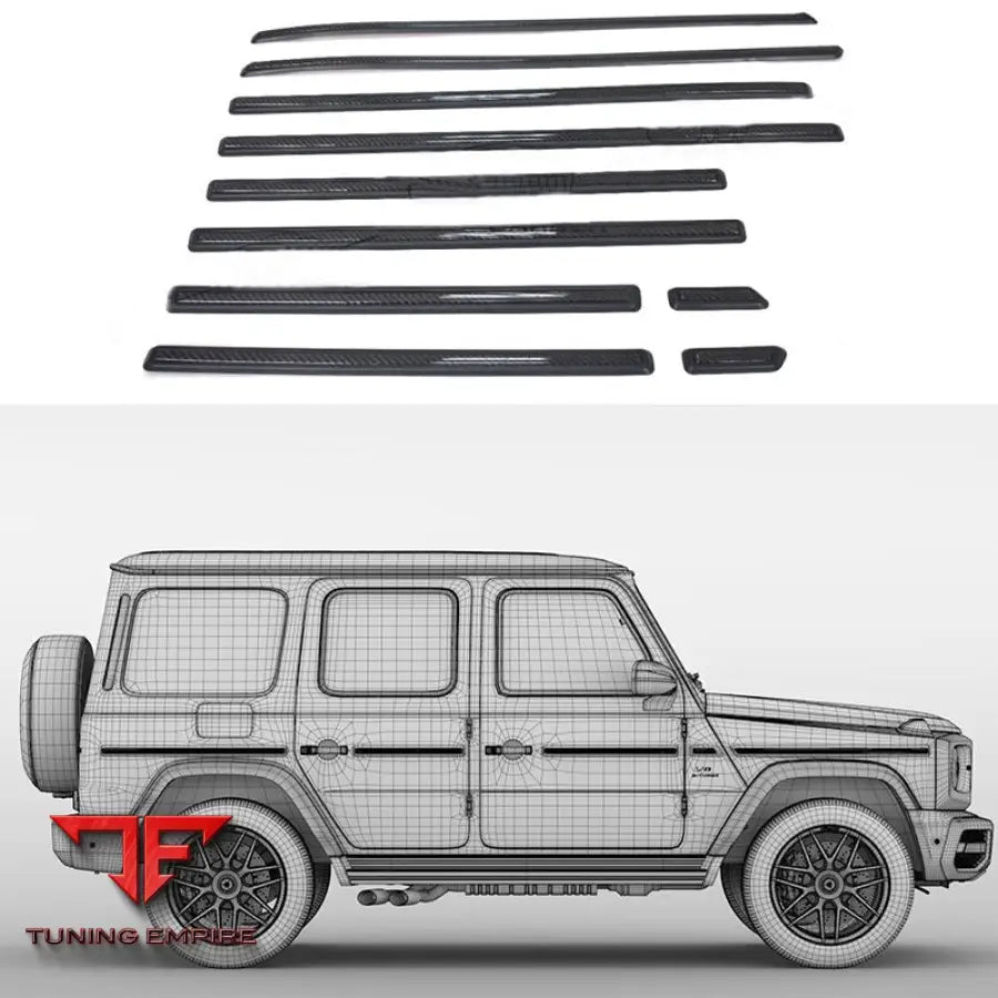 MERCEDES BENZ W464 W463A G63 G350 G500 G550 CAR SIDE MOLDING TRIMS