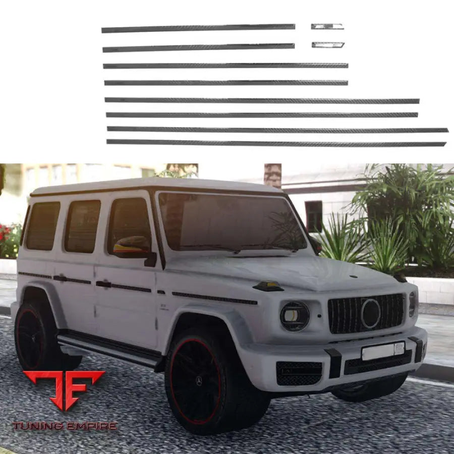 MERCEDES BENZ W464 W463A G63 G350 G500 G550 CAR SIDE MOLDING TRIMS
