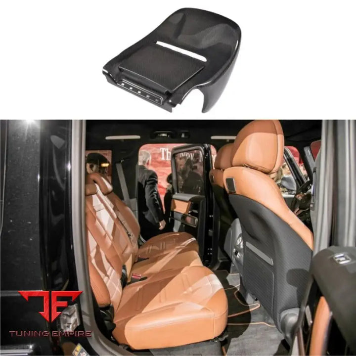 MERCEDES BENZ W464 W463A G63 G350 G500 G550 CARBON FIBER SEAT BACK TRIM