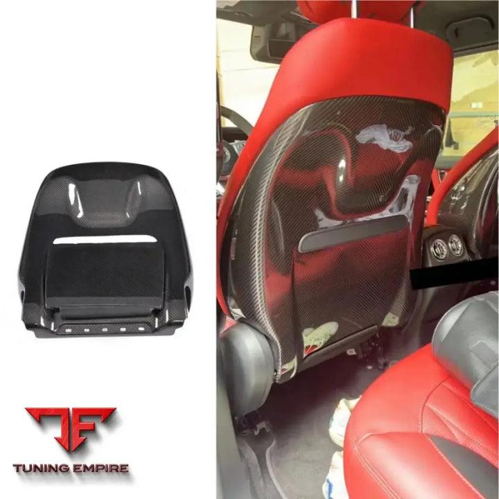 MERCEDES BENZ W464 W463A G63 G350 G500 G550 CARBON FIBER SEAT BACK TRIM
