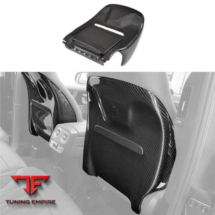 MERCEDES BENZ W464 W463A G63 G350 G500 G550 CARBON FIBER SEAT BACK TRIM
