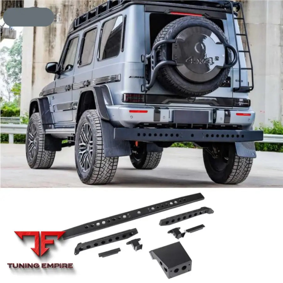 MERCEDES BENZ W464 W463A G63 G350 G500 G550 REAR BUMPER GUARD STAINLESS STEEL