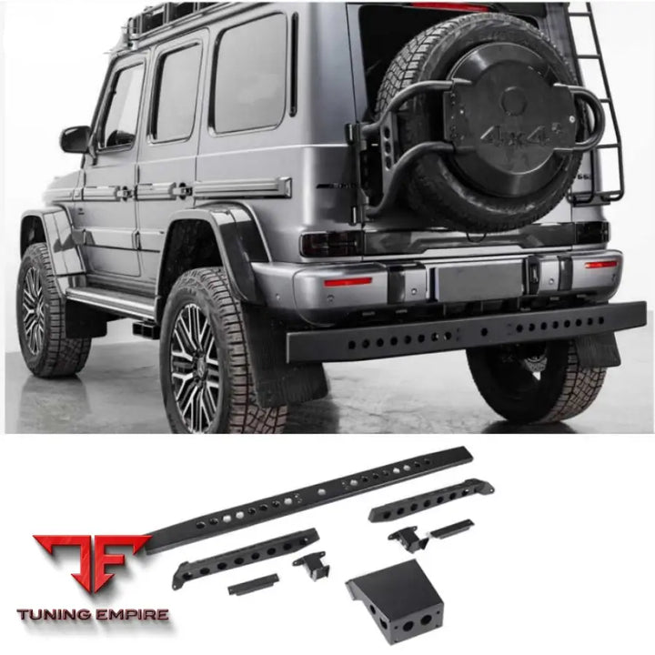 MERCEDES BENZ W464 W463A G63 G350 G500 G550 REAR BUMPER GUARD STAINLESS STEEL