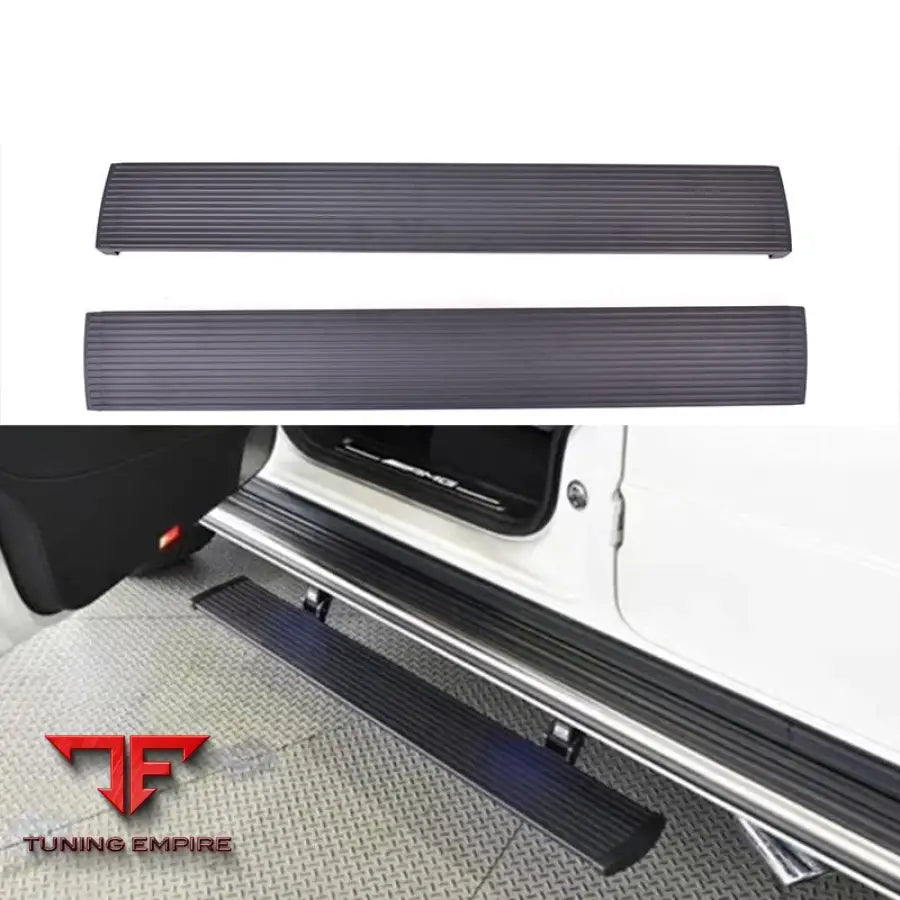 MERCEDES BENZ W464 W463A G63 G500 ELECTRIC SIDE STEP STAINLESS STEEL
