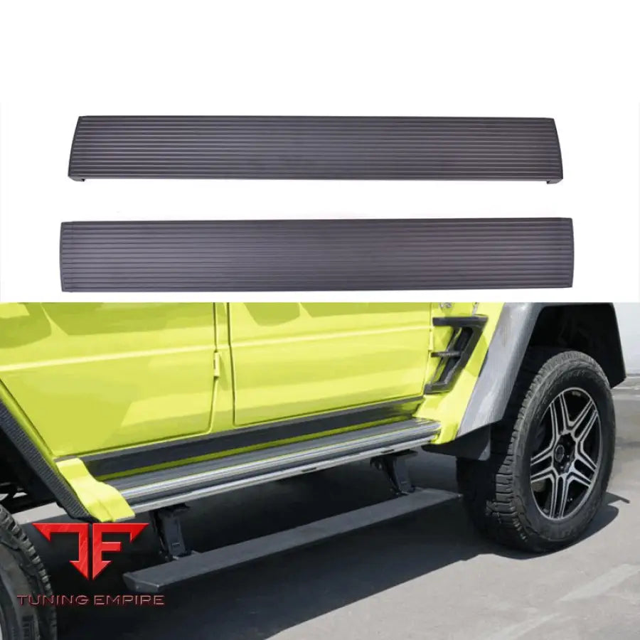 MERCEDES BENZ W464 W463A G63 G500 ELECTRIC SIDE STEP STAINLESS STEEL