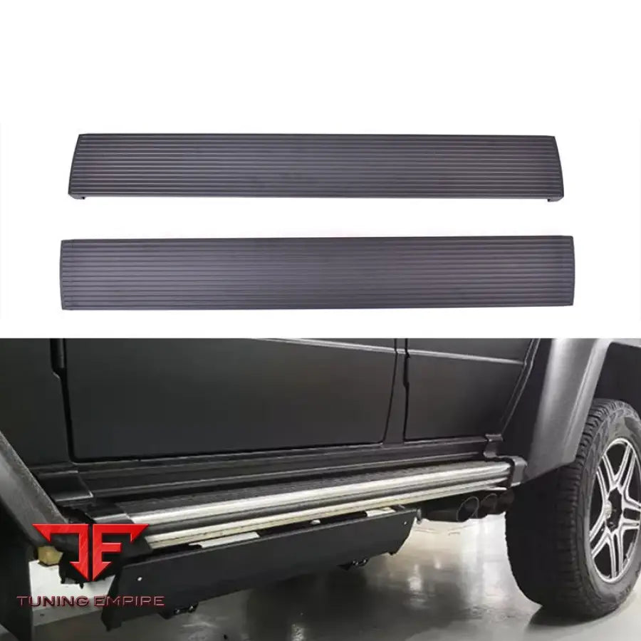 MERCEDES BENZ W464 W463A G63 G500 ELECTRIC SIDE STEP STAINLESS STEEL