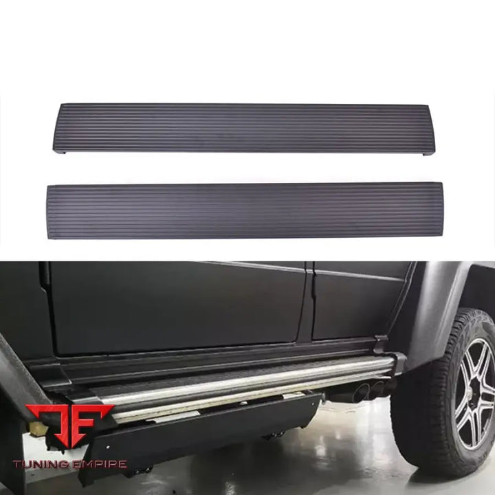 MERCEDES BENZ W464 W463A G63 G500 ELECTRIC SIDE STEP STAINLESS STEEL