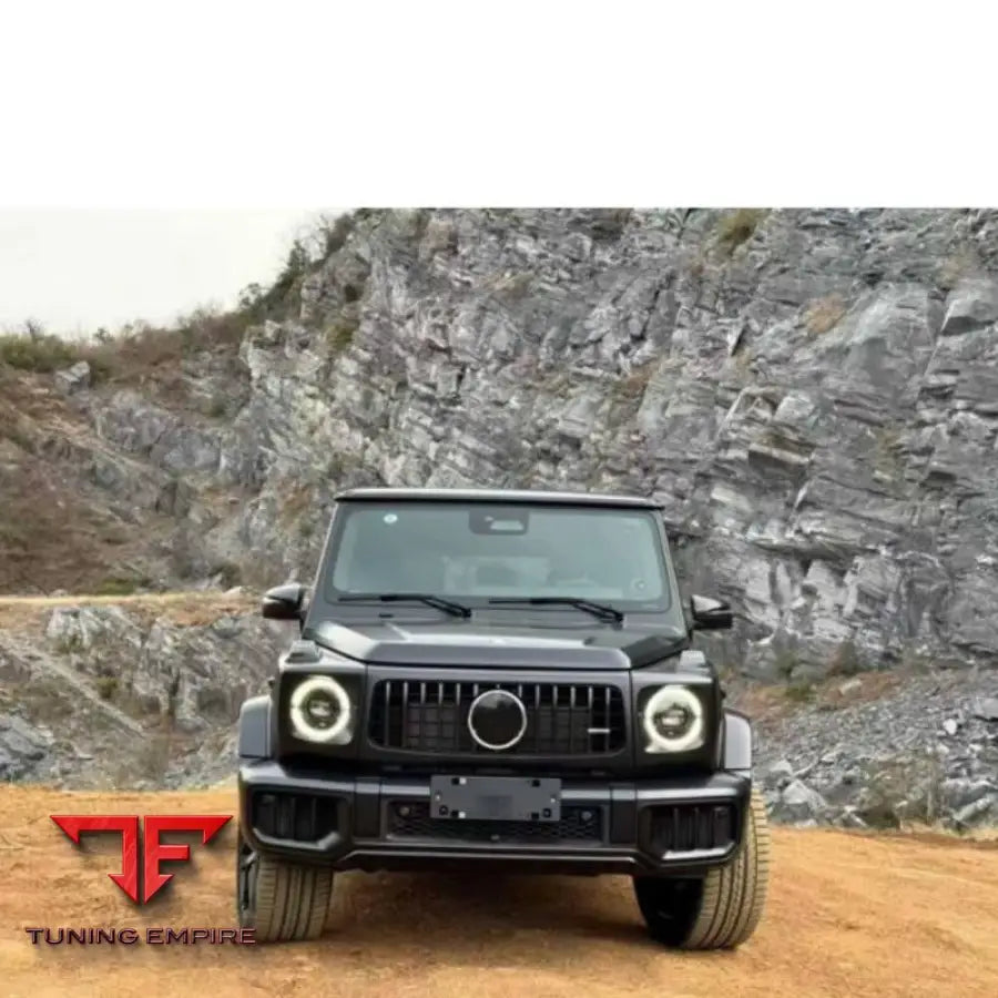 MERCEDES BENZ W465 G500 G63 GRILLE HEADLIGHT COVER UPGRADE TO 2025 VERSION