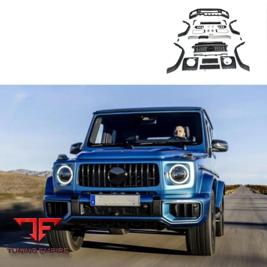 MERCEDES-BENZ W465 W464 G63 W463A SILVER AND BLACK TRIMS BODY KITS