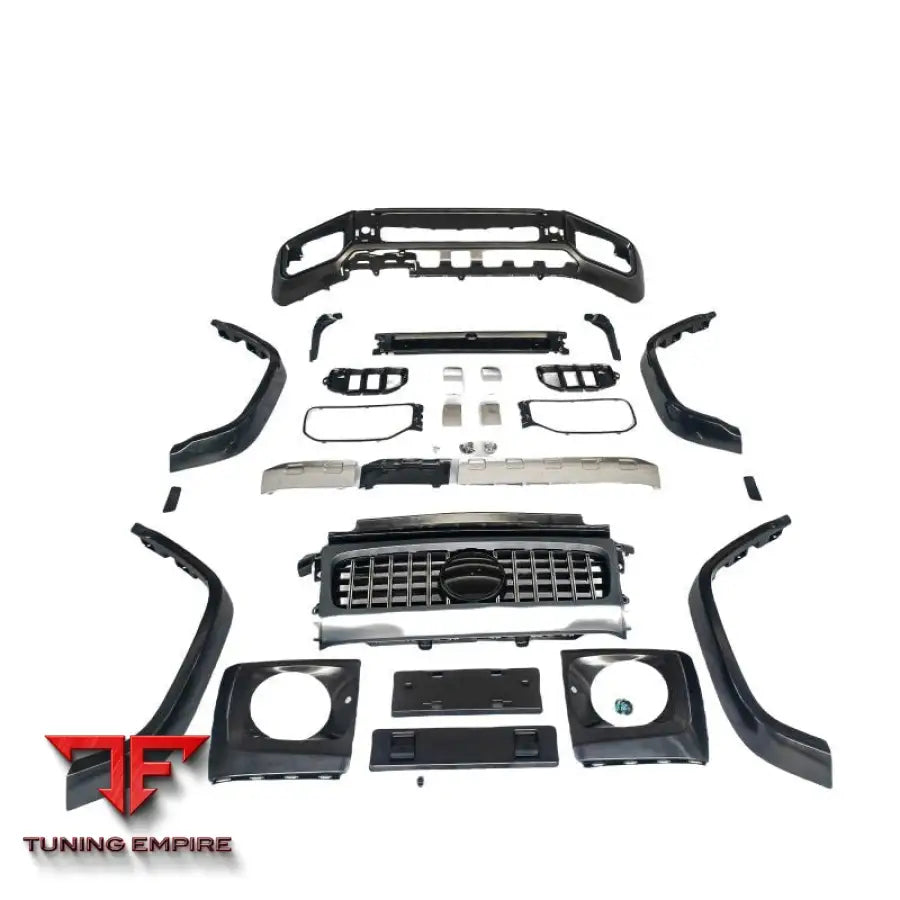 MERCEDES-BENZ W465 W464 G63 W463A SILVER AND BLACK TRIMS BODY KITS
