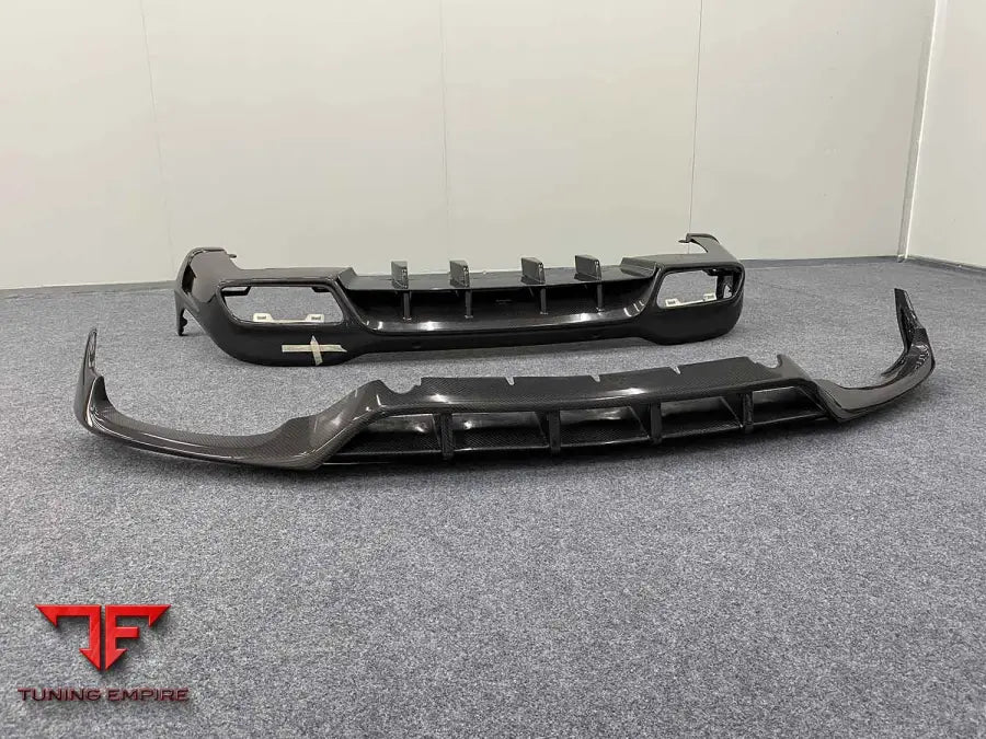 MERCEDES BENZ X253 GLC63 GLC43 GLC260 GLC300 GLC 2019 + CARBON REAR DIFFUSER