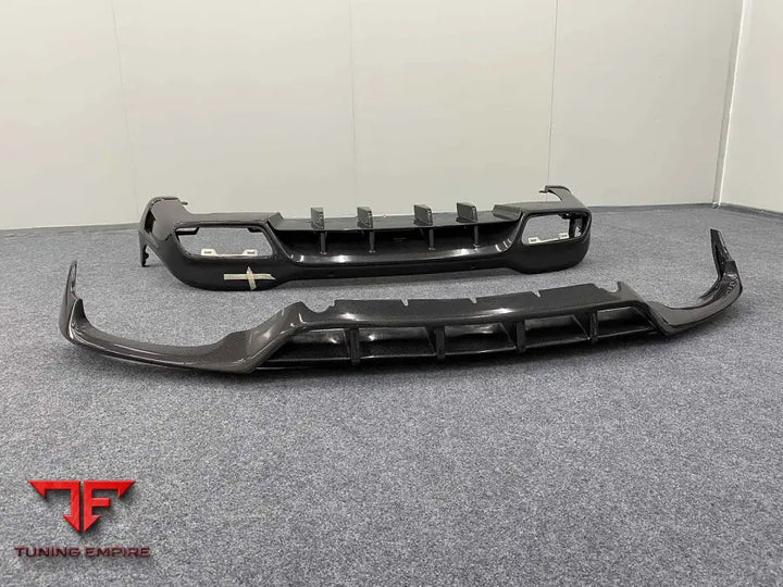 MERCEDES BENZ X253 GLC63 GLC43 GLC260 GLC300 GLC 2019 + CARBON REAR DIFFUSER
