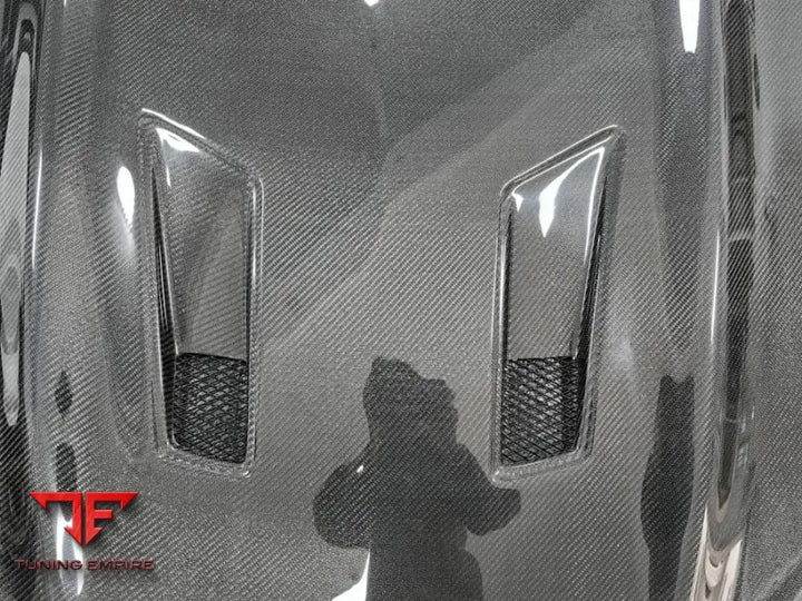 MERCEDES C63 AMG W204 CARBON HOOD BLACK SERIES STYLE