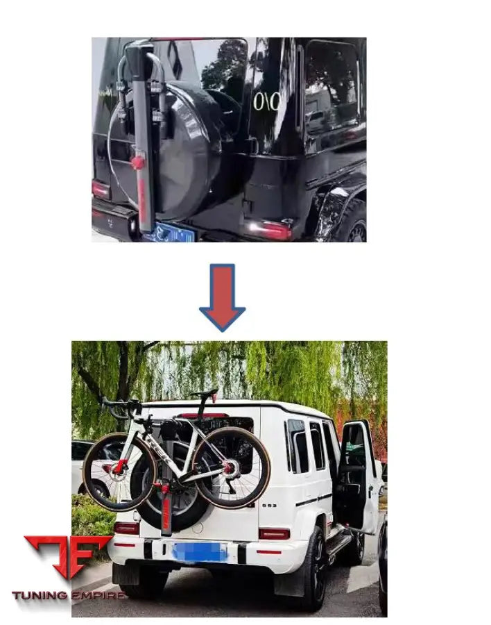 MERCEDES G-CLASS BIKE-RACK HOLDER FOR REAR DOOR
