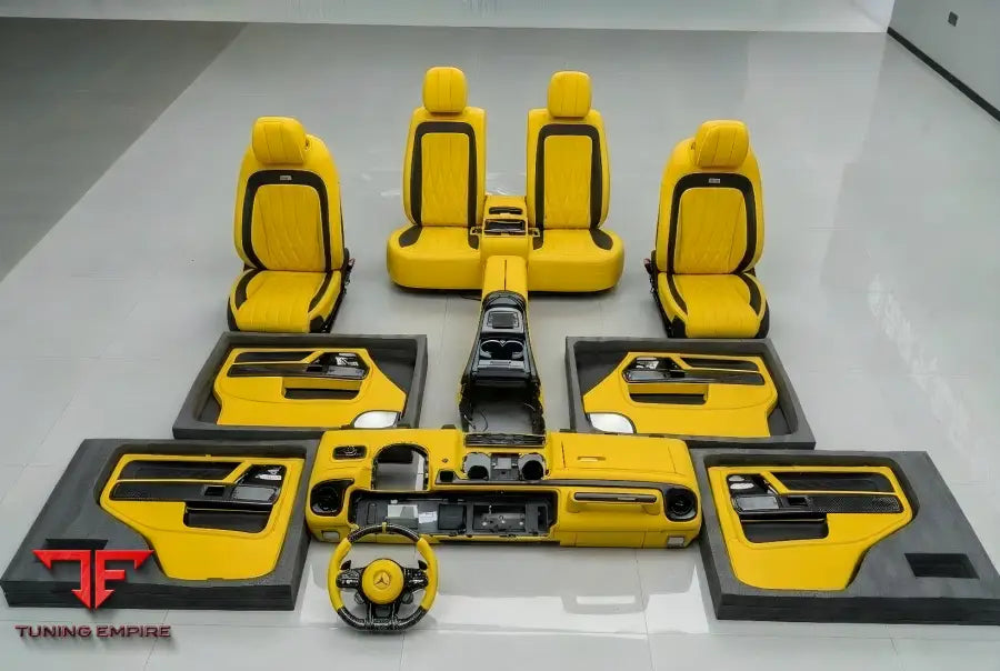 MERCEDES G-CLASS INTERIOR UPGRADE TO NEW