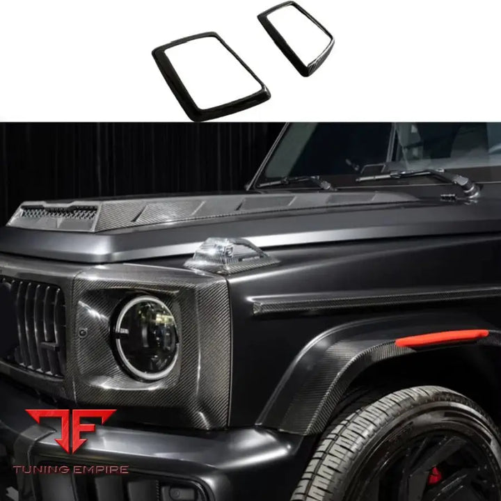 MERCEDES G CLASS W465 CARBON FIBER TURNING LIGHT COVER