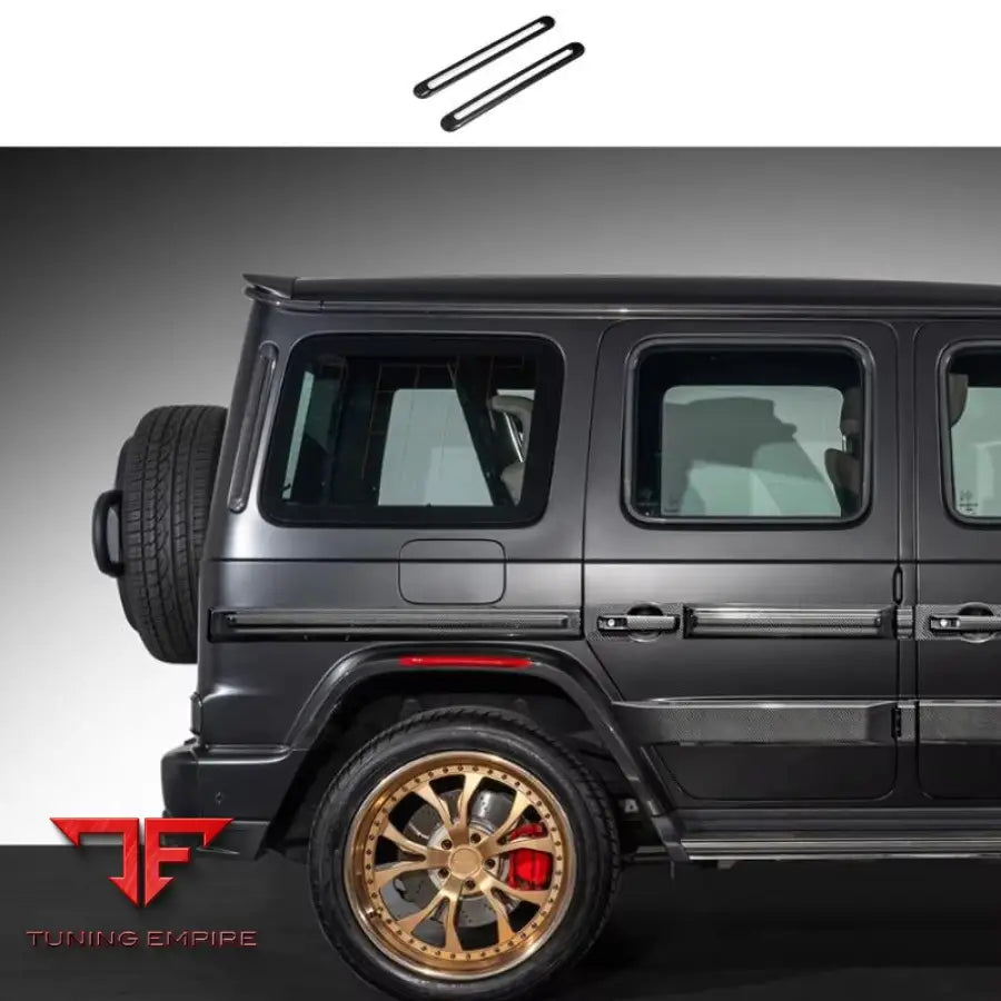 MERCEDES G CLASS W465 G63 G500 CARBON FIBER PILLAR TRIM