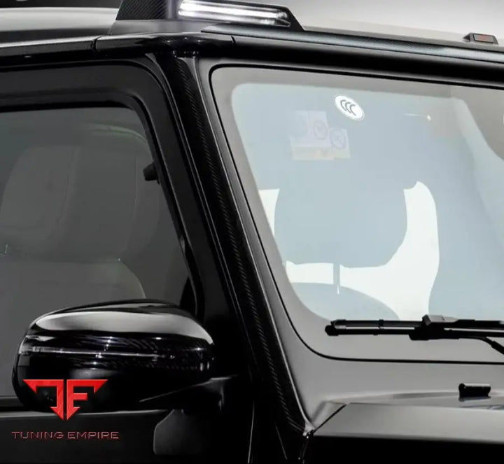 MERCEDES G CLASS W465 G63 G500 CARBON FIBER PILLAR TRIM