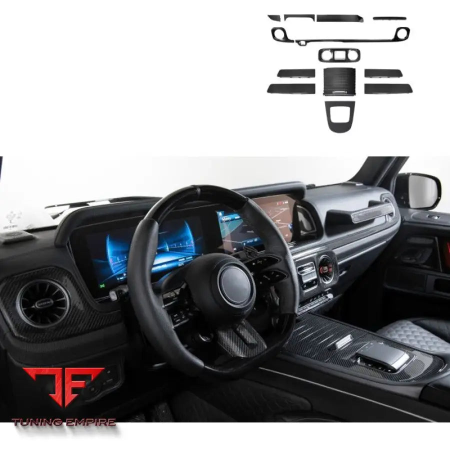 MERCEDES G CLASS W465 DRY CARBON FIBER INTERIOR KIT