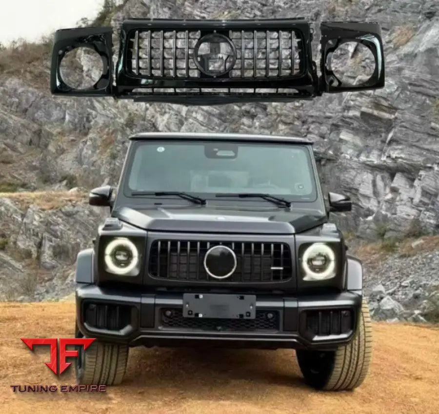 MERCEDES G CLASS W465 G63 GRILLE & HEADLAMPS FRAME