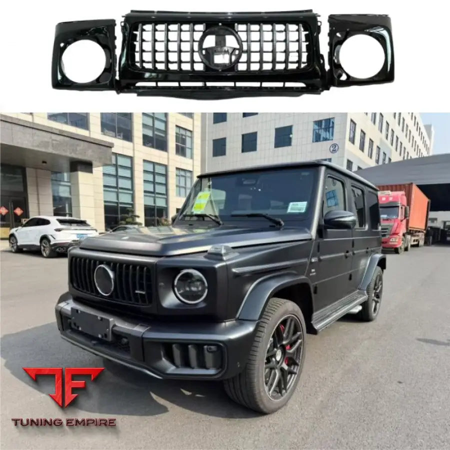 MERCEDES G CLASS W465 G63 GRILLE & HEADLAMPS FRAME