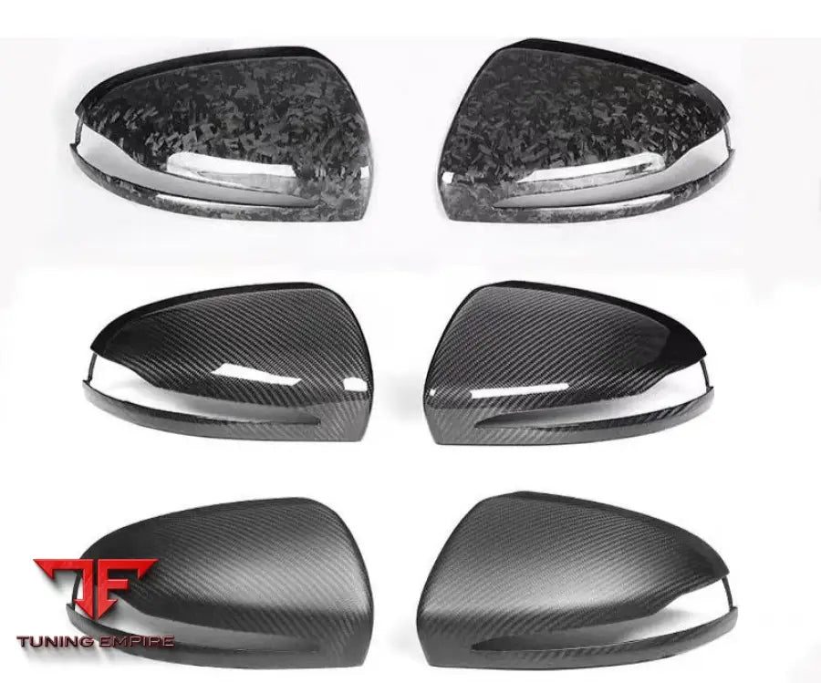 MERCEDES GLE GLS W464 DRY CARBON SIDE MIRROR COVER KIT