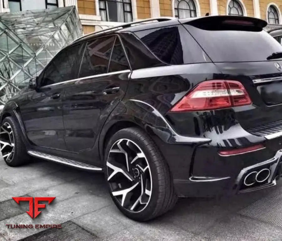 MERCEDES ML63 AMG W166 wide body kit with brake light
