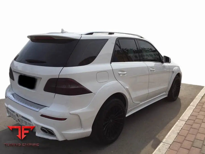 MERCEDES ML63 AMG W166 wide body kit with brake light