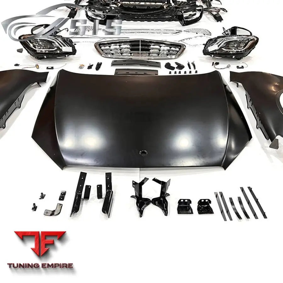 MERCEDES S CLASS W221 TO W222 BODY KIT HOOD FENDER GRILLE