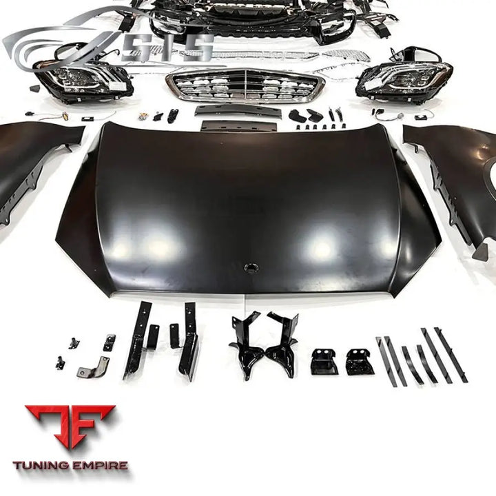MERCEDES S CLASS W221 TO W222 BODY KIT HOOD FENDER GRILLE