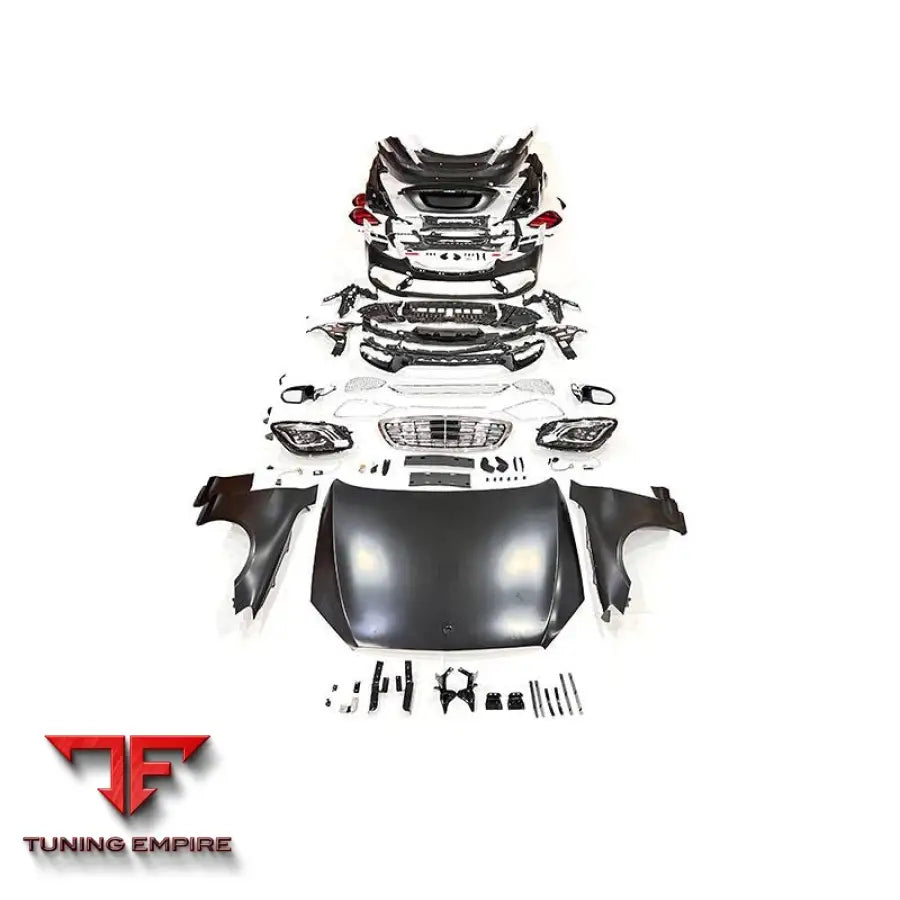 MERCEDES S CLASS W221 TO W222 BODY KIT HOOD FENDER GRILLE