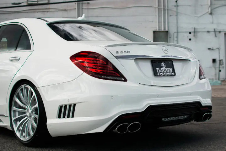 MERCEDES S-CLASS W222 BODY KIT WITH FENDERS AND LED