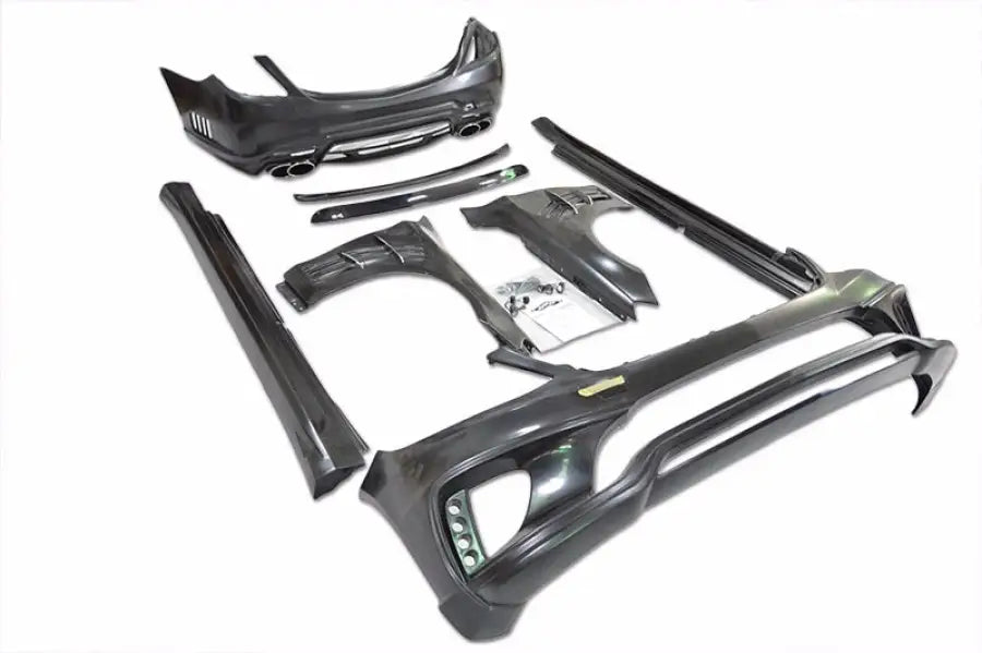 MERCEDES S-CLASS W222 BODY KIT WITH FENDERS AND LED
