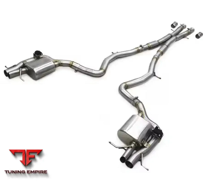 MERCEDES S500 W222 4.7L VALVETRONIC CAT BACK EXHAUST