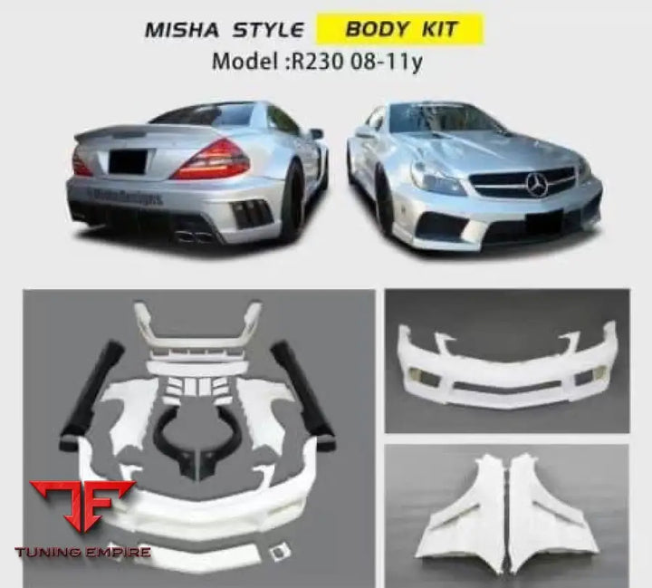 MERCEDES SL R230 WIDE BODY KIT